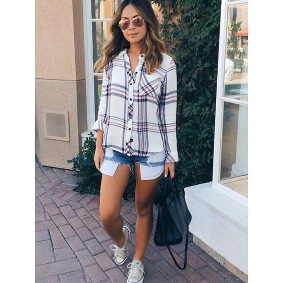 Rails Plaid Button Up Shirt - Picture 1 of 5